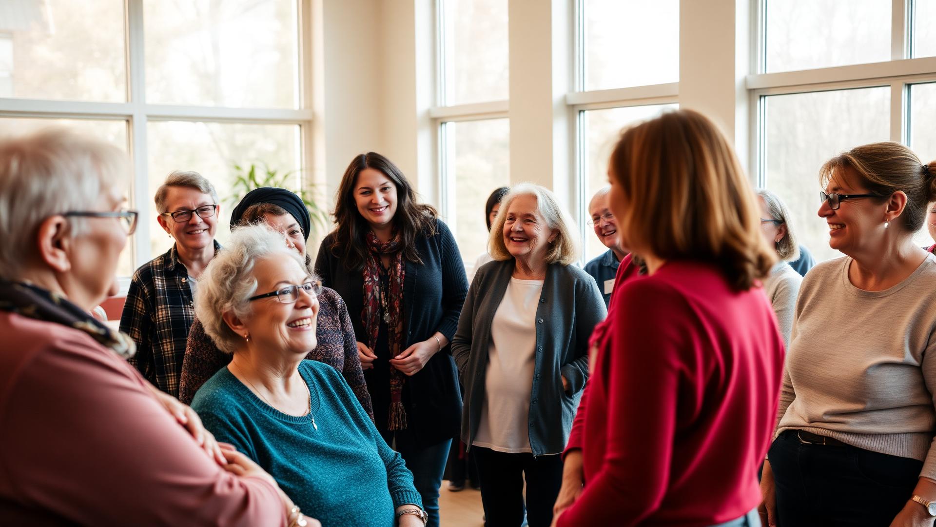 Community of seniors and companions